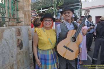 Romería ofrenda a San Venancio en Casas Nuevas (Foto TF)